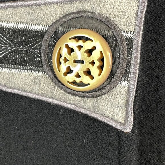 Icelandic Design Womens Art To Wear Nordic Cardigan Sweater 3X Wool Cozy Comfy - Picture 3 of 13